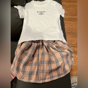 SHEIN bundle toddler girl skirt sets